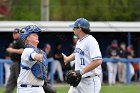 Baseball vs MIT  Wheaton College Baseball vs MIT during NEWMAC Championship Tournament. - (Photo by Keith Nordstrom) : Wheaton, baseball, NEWMAC